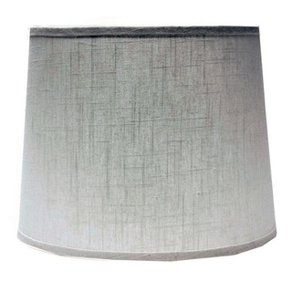 white linen lamp shade