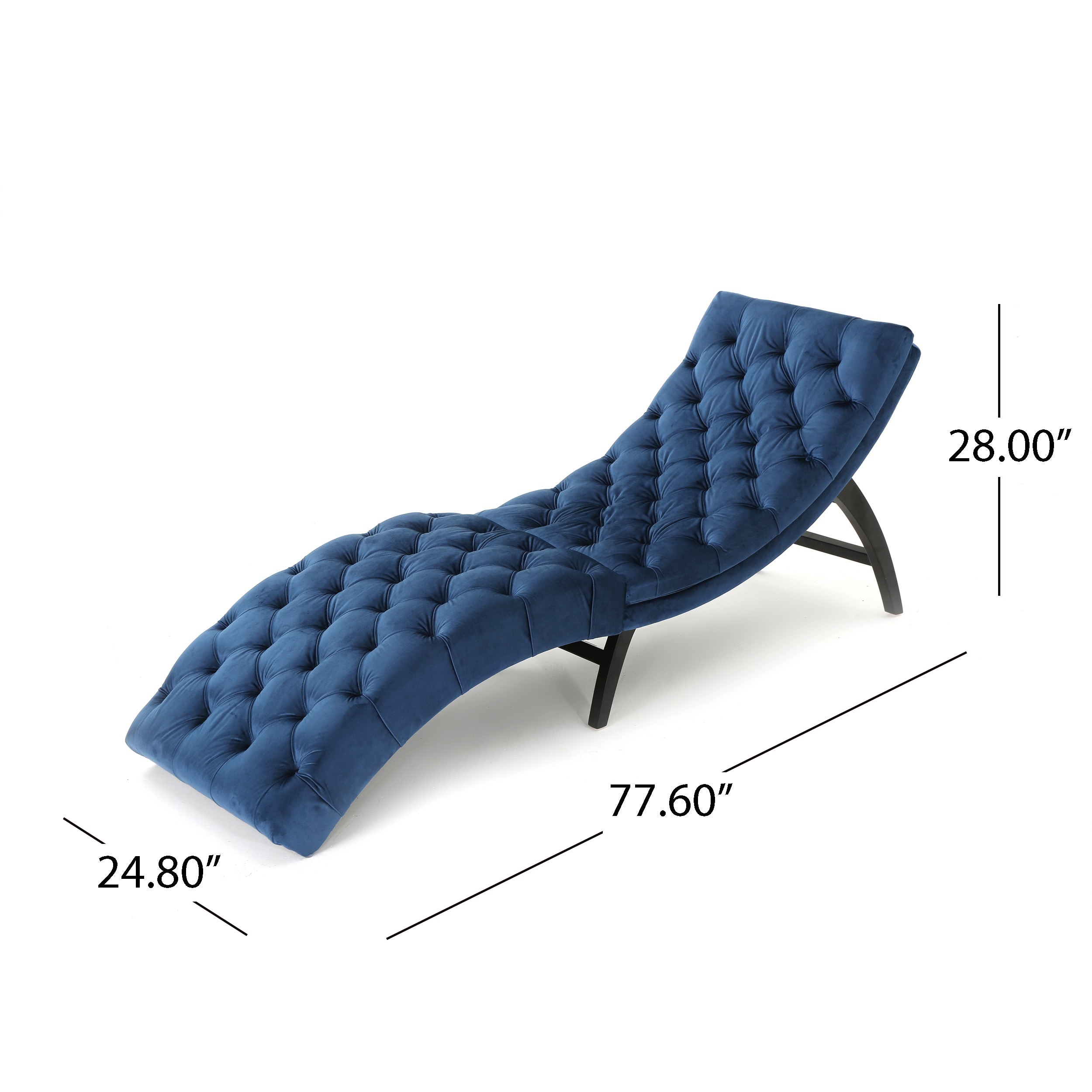 Garret tufted best sale chaise lounge