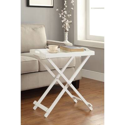 White Snack Tables Living Room Furniture Find Great Snack Tables Living Room Furniture