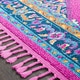 preview thumbnail 3 of 15, Boho Medallion Tassel Bright Pink Area Rug - 9'3" x 12'1"