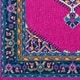 preview thumbnail 15 of 15, Boho Medallion Tassel Bright Pink Area Rug - 9'3" x 12'1"