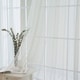 preview thumbnail 17 of 32, Aurora Home Pastel Tulle Lace Curtain Panel Pair