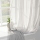preview thumbnail 24 of 32, Aurora Home Pastel Tulle Lace Curtain Panel Pair