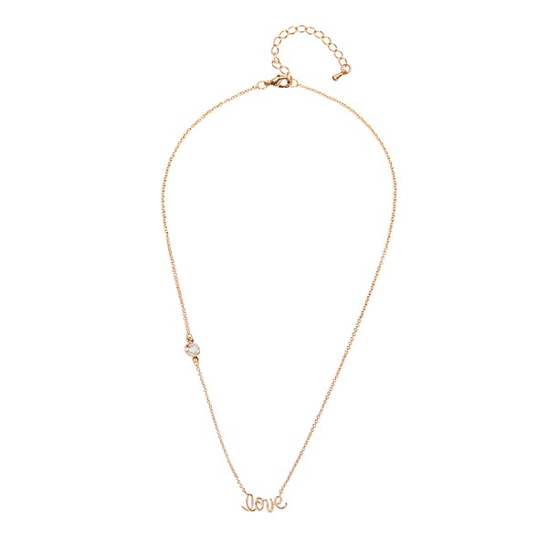 rose gold bridesmaid necklace