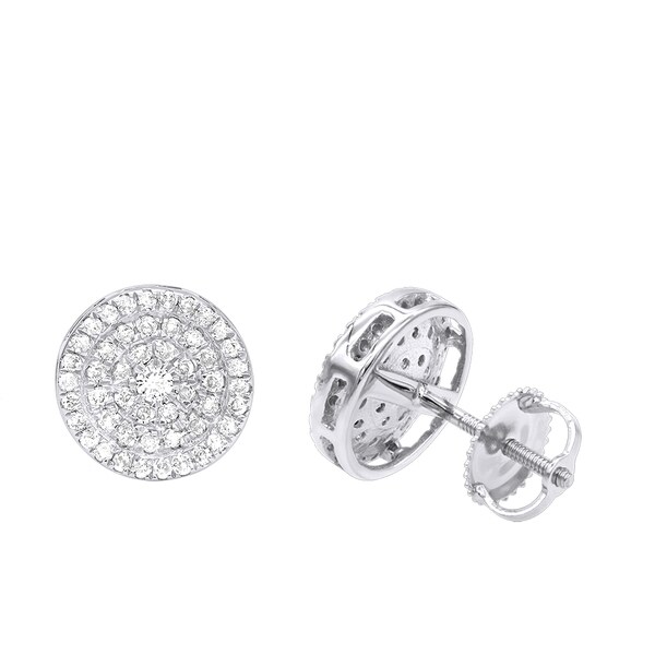 round earrings studs