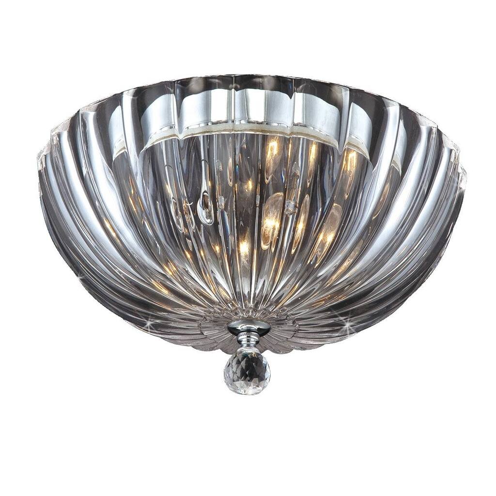 Eurofase Aurora 2-Light Flushmount - 23222-014 - 7.75" high x 11.75" in diameter - 7.75" high x 11.75" in diameter