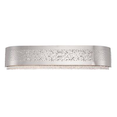 Eurofase Cara 5-Light Bathbar, Satin Nickel Finish - 28234-012 - satin nickel - 5.5" high x 27.5" wide