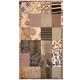preview thumbnail 1 of 1, Handmade One-of-a-Kind Memory Foam Cotton Patchwork Rug (India) - 3' x 5'