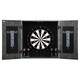 Drifter Solid Wood Dartboard Cabinet - Reclaimed Pine with Distressed Timberwood Finish, Sisal Fiber for Steel Tip Darts - Thumbnail 0