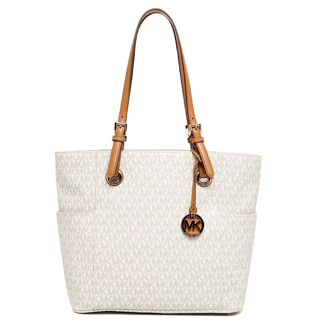 michael kors jet set east west signature tote