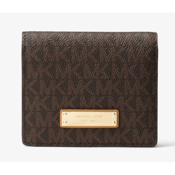 michael kors logo card case