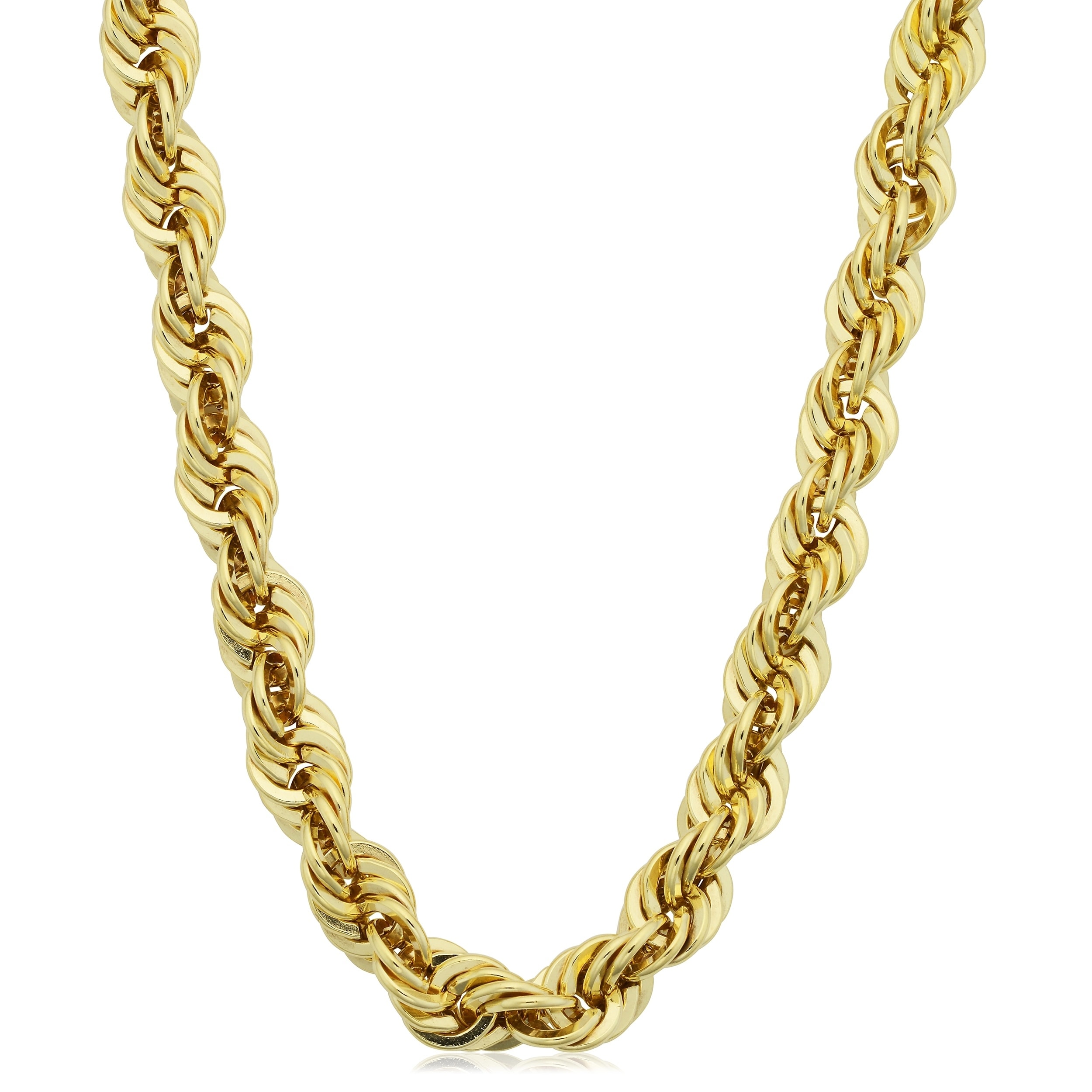 Au Naturale Men's 14k Yellow Gold Filled 6-mm Rope Chain Necklace