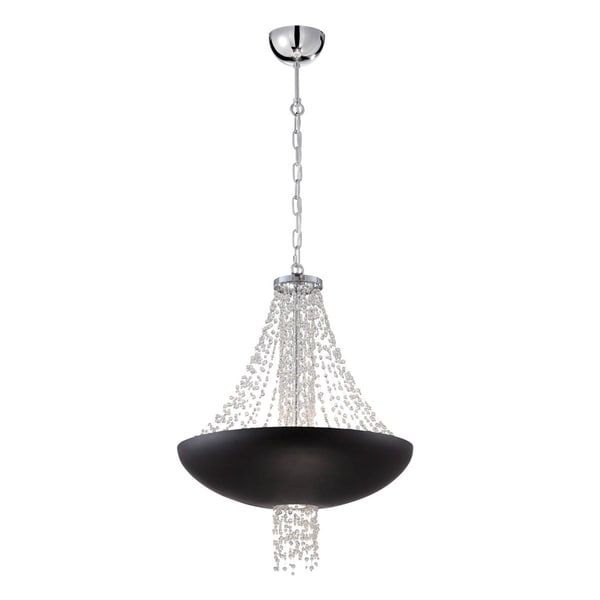 Eurofase Lopez 9-Light Pendant, Matte Black Finish - 28108-016