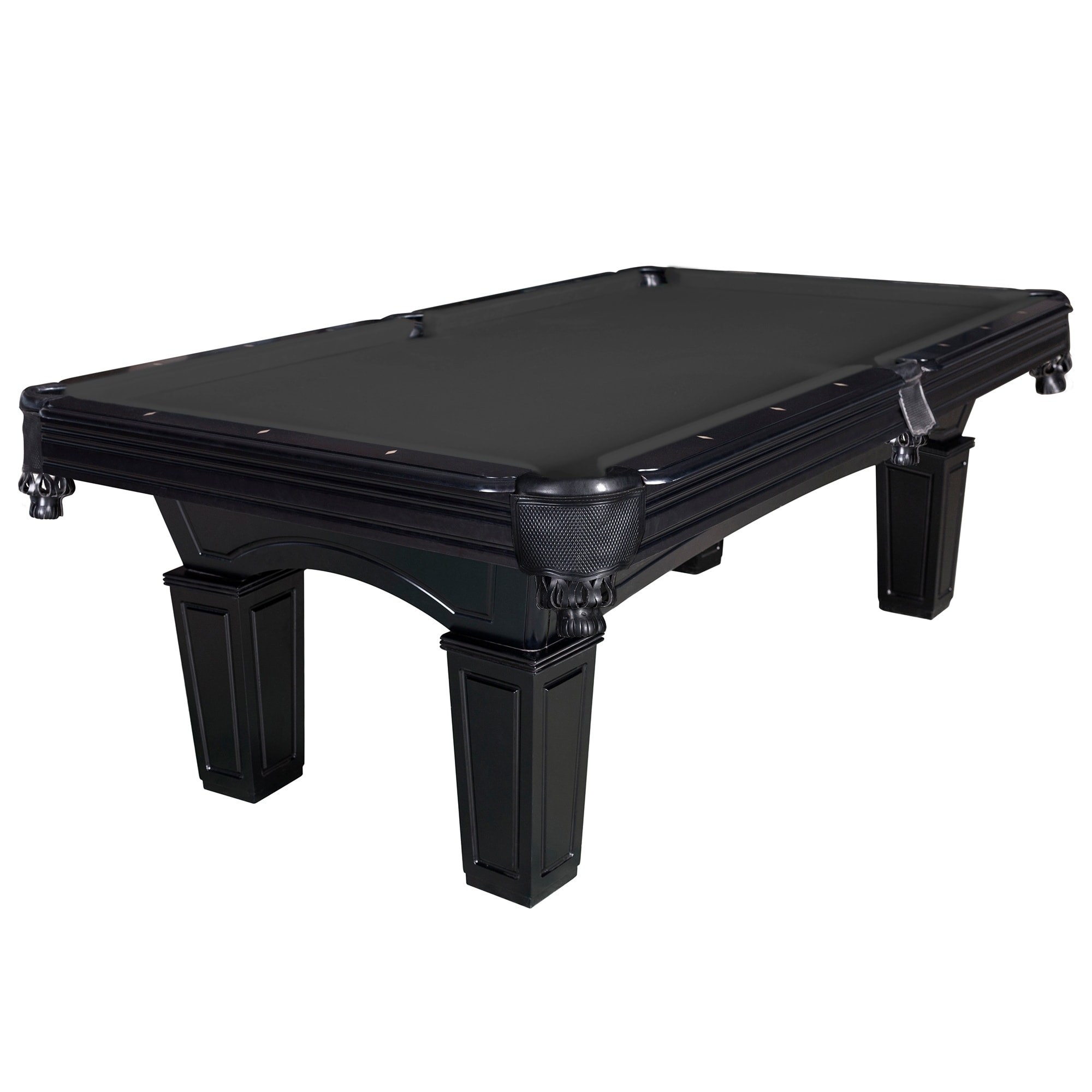 black pool table