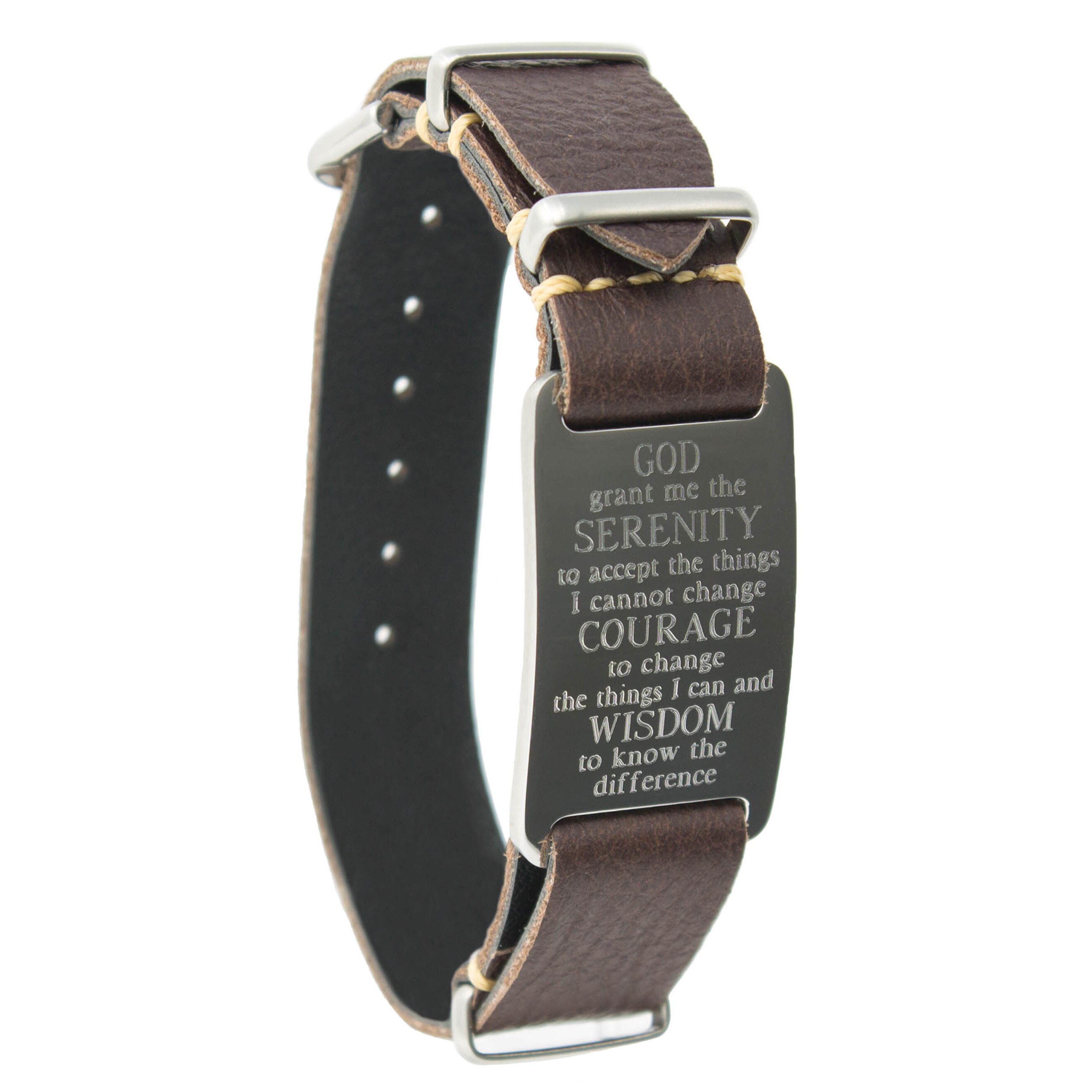 serenity prayer rubber bracelet