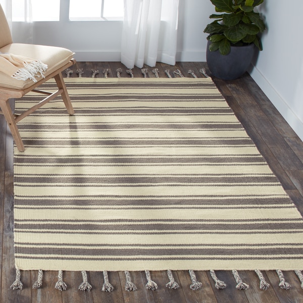 Nourison Solano Ivory Grey Wool Cotton Area Rug 5 X 7 6 Nourison Solano Ivory Grey Wool Cotton Area Rug 5 X27
