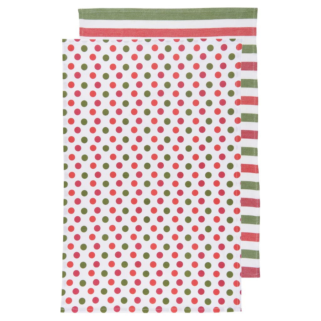 Now Designs Dotty Kitchen Towels, Set of Two