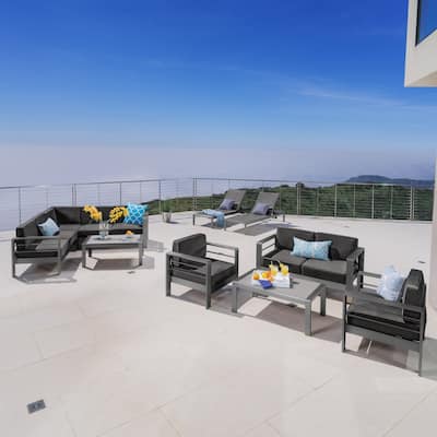 Cape Coral Aluminum 10-piece Estate Collection by Christopher Knight Home
