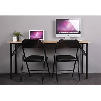 Computer Desk Folding Table Office Desk, 55"