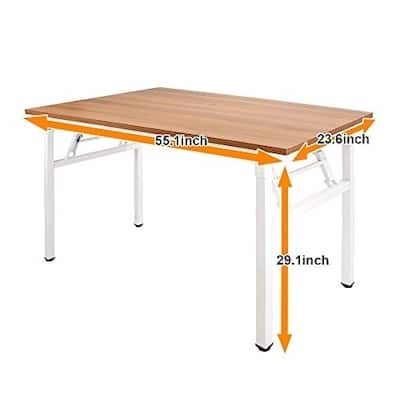 Computer Desk Folding Table Office Desk, 55"