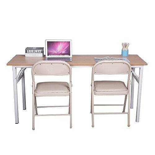Computer Desk Folding Table Office Desk, 55"
