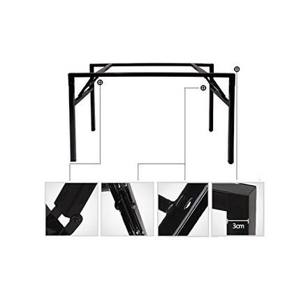 Computer Desk Folding Table Office Desk, 55"