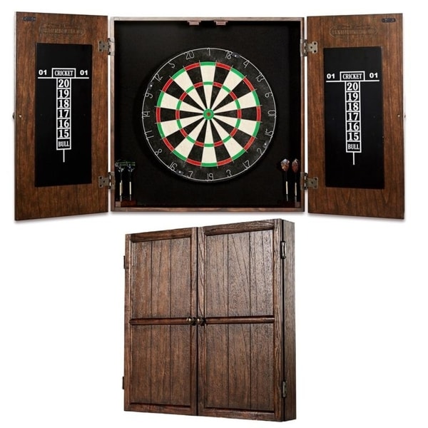 Buy Wood Dartboard Cabinets Online At Overstock Our Best