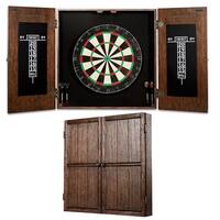 Barrington Webster Bristle Dartboard and Solid Wood Cabinet Set