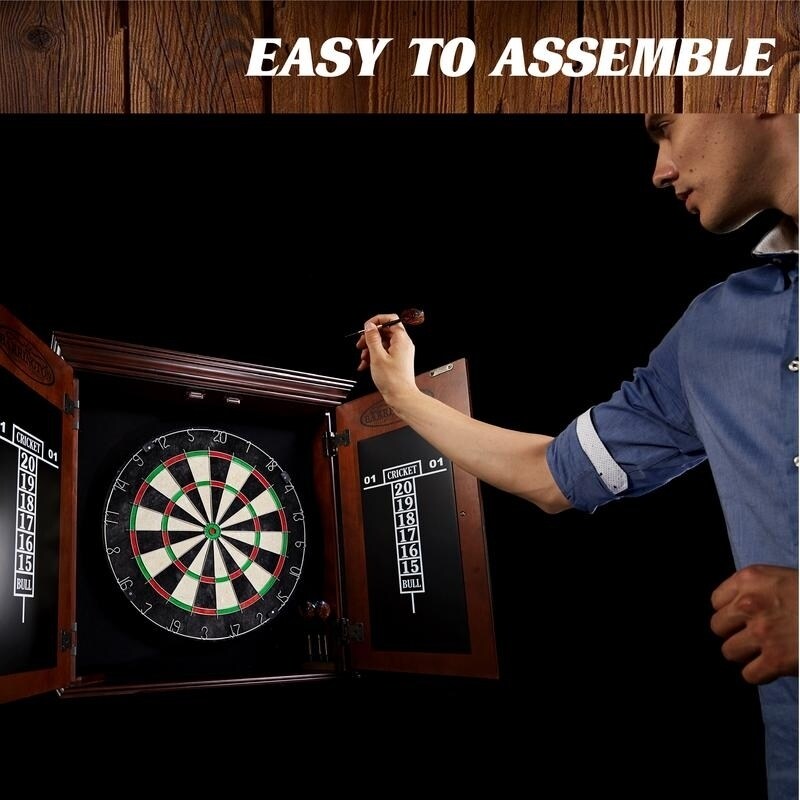 Shop Barrington Chatham Bristle Dartboard And Cabinet Set Free