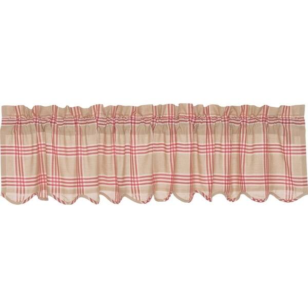 Farmhouse Kitchen Curtains Vhc Elaine Valance Rod Pocket Cotton