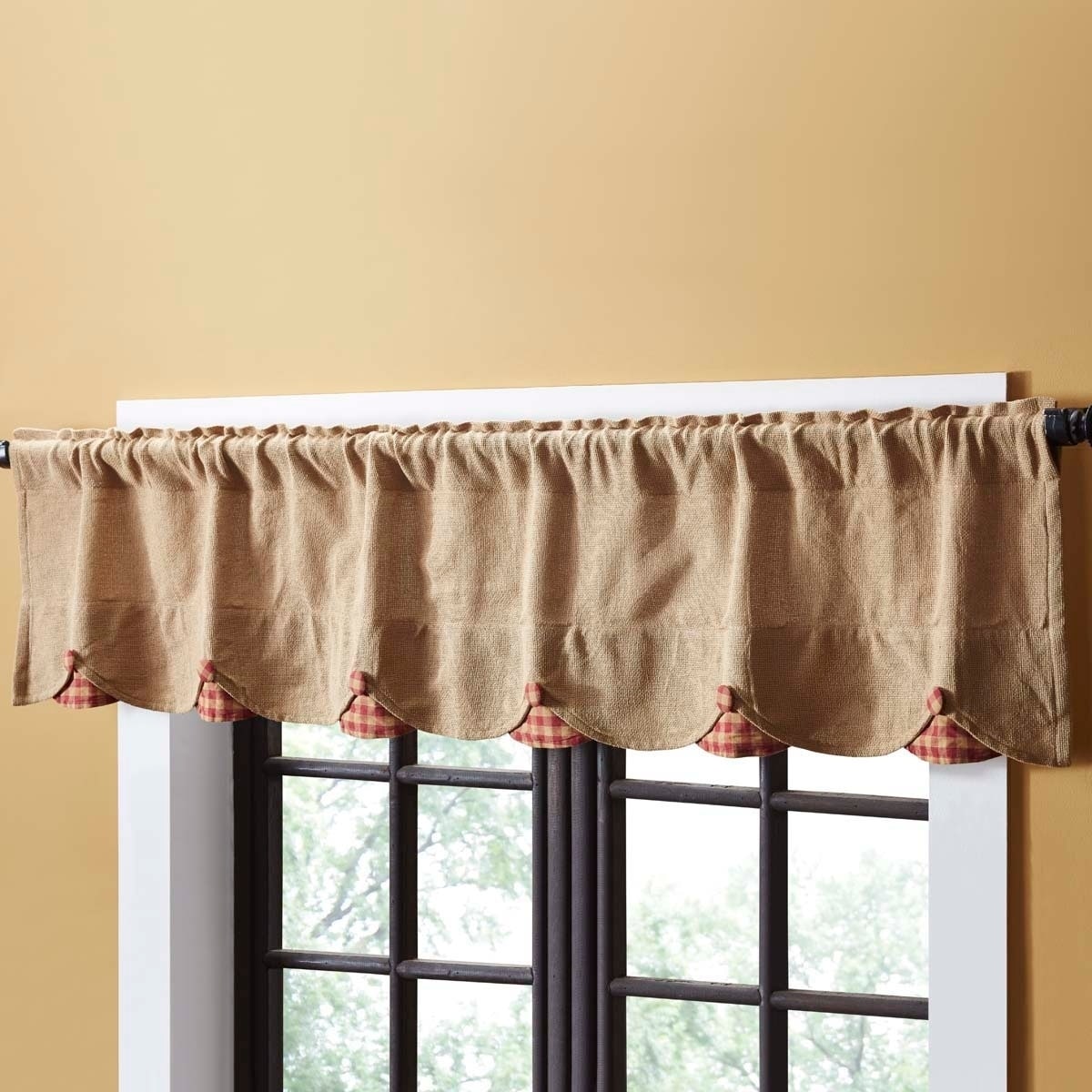 Unbelievable Ideas Of Burlap Kitchen Curtains Photos Sempoel Motor