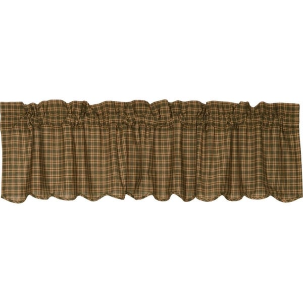 Barrington Scalloped Lined Valance - 16" x 72"