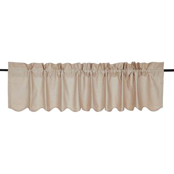 Shop Farmhouse Kitchen Curtains Vhc Charlotte Valance Rod Pocket