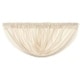 preview thumbnail 4 of 3, Farmhouse Kitchen Curtains VHC Tobacco Cloth Balloon Valance Rod Pocket Cotton Solid Color Tobacco Cloth