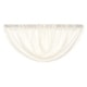 preview thumbnail 2 of 3, Farmhouse Kitchen Curtains VHC Tobacco Cloth Balloon Valance Rod Pocket Cotton Solid Color Tobacco Cloth