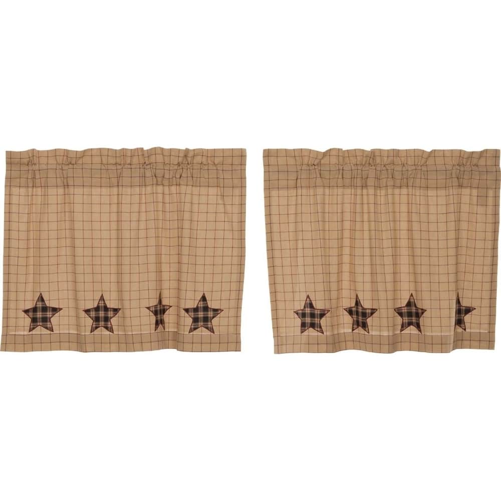 Bingham Star Tier Applique Star Set of 2