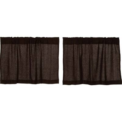 Buy Brown Rustic Curtain Tiers Online At Overstock Our Best