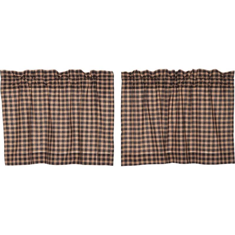 Bingham Star Tier Plaid Set of 2 - 24x36
