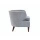 preview thumbnail 15 of 22, Chic Home Orlando Accent Side Club Chair in Chenille Upholstery