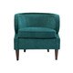 preview thumbnail 3 of 22, Chic Home Orlando Accent Side Club Chair in Chenille Upholstery
