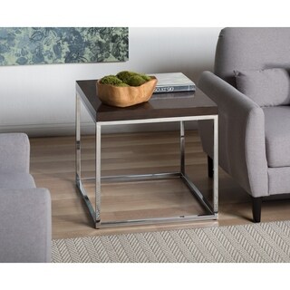 Shop Cecil Walnut And Brushed Nickel 52 Inch X 24 Inch