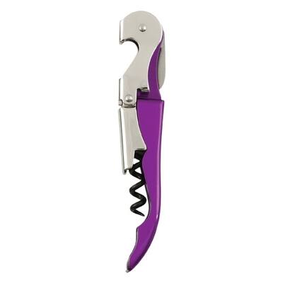 Truetap: Purple Double-Hinged Corkscrew