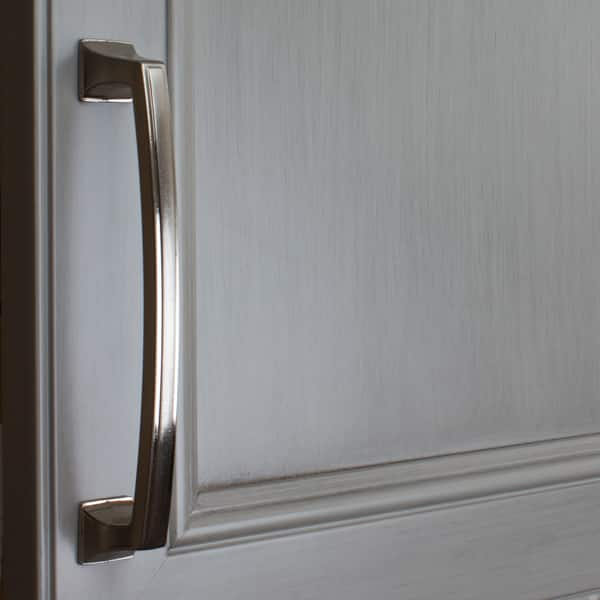 Shop Gliderite 5 Inch Cc Deco Base Satin Nickel Cabinet Hardware