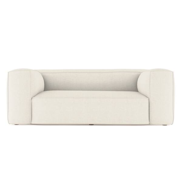 Amersfort Ivory Linen Sofa Custom Made To Order By Tandem Arbor Overstock