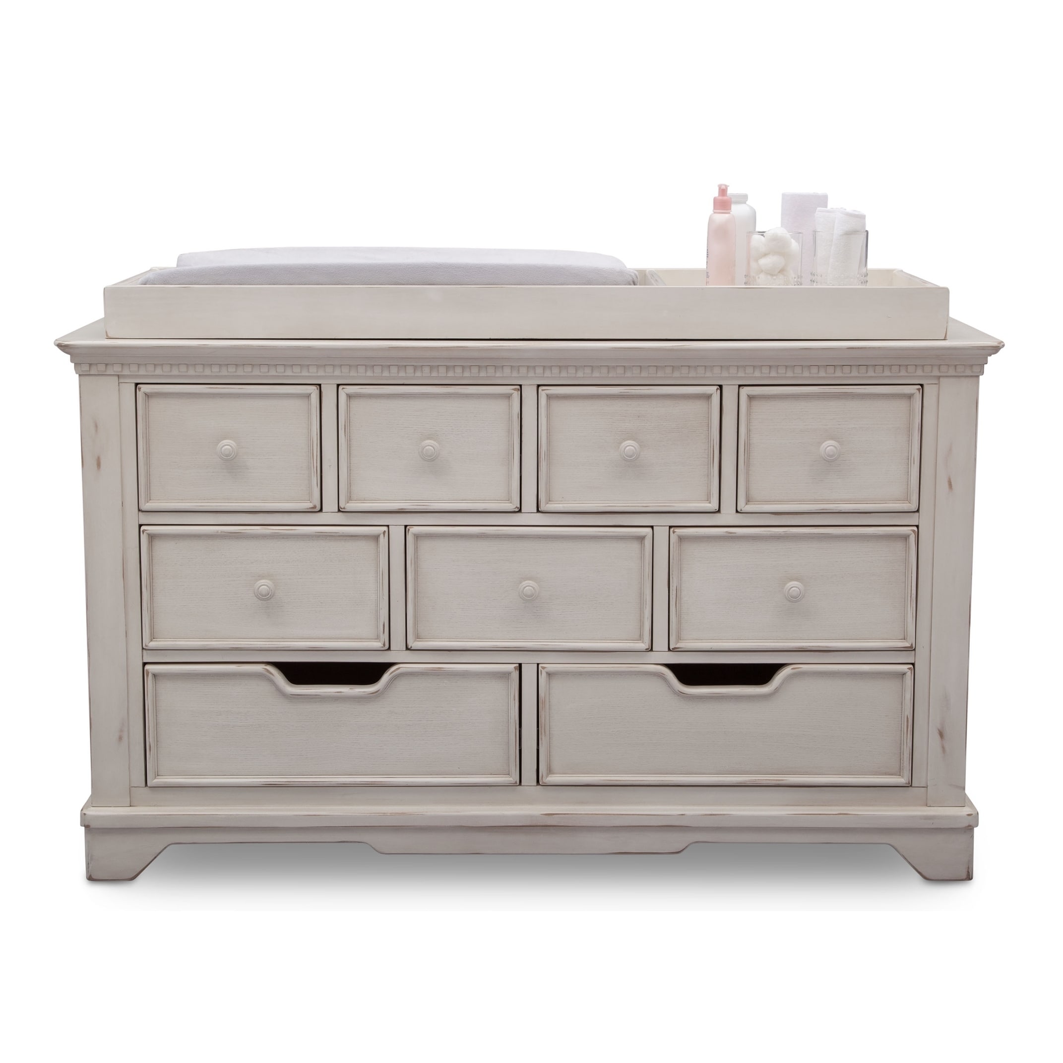 chestnut changing table