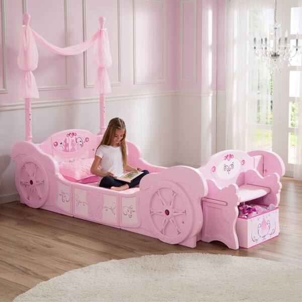 Shop Disney Princess Carriage Toddler To Twin Bed Free