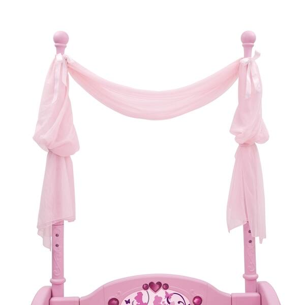 Shop Disney Princess Carriage Toddler To Twin Bed Overstock