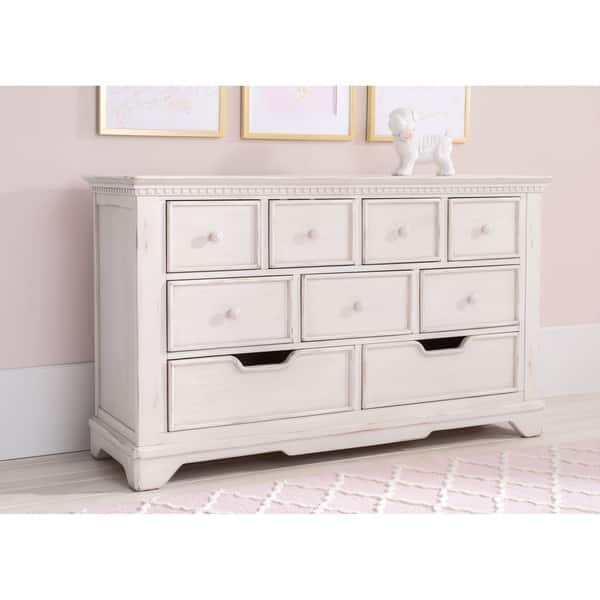 Shop Simmons Kids Tivoli 9 Drawer Dresser Antique Chestnut