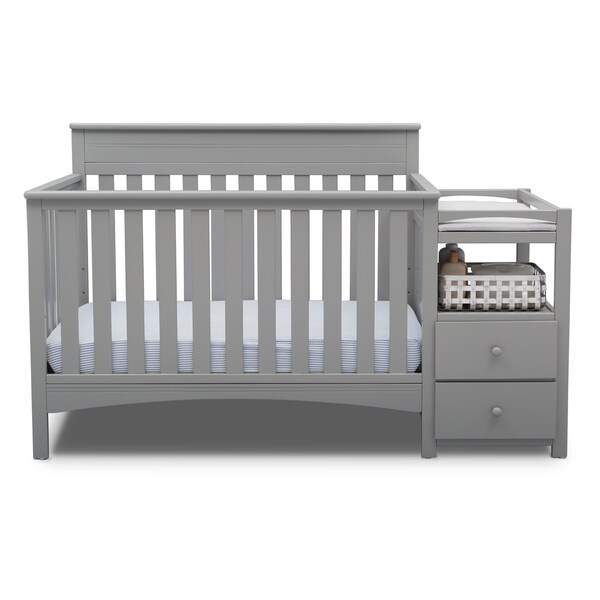 delta 4 in 1 crib with changing table