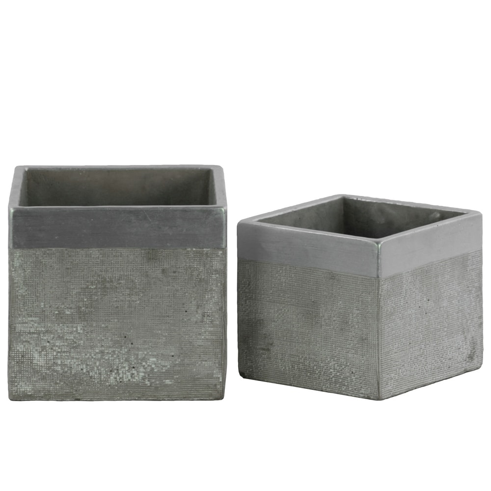 Concrete Flower Pots for sale Only 4 left at 75